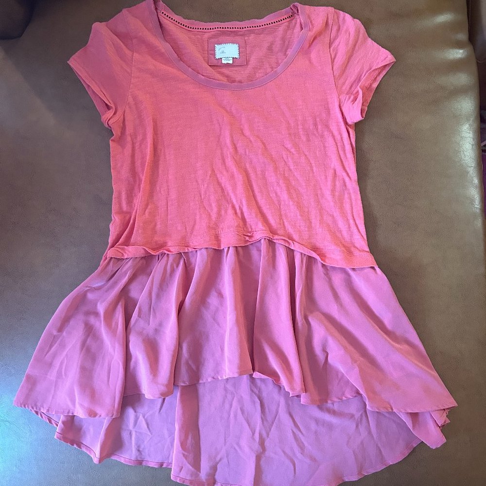 Anthropologie Peplum Top - Barely Worn